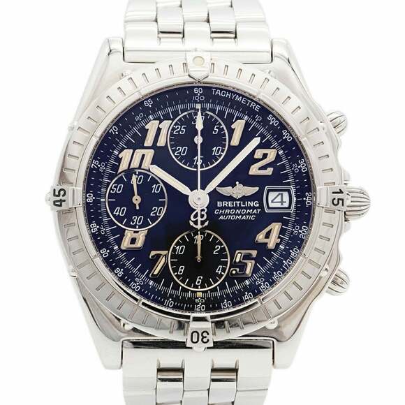 Breitling Chronomat Blackbird A13350 Black Dial Men's Watch